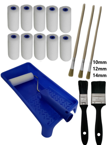 Lackier set teilig 10cm - teilig,