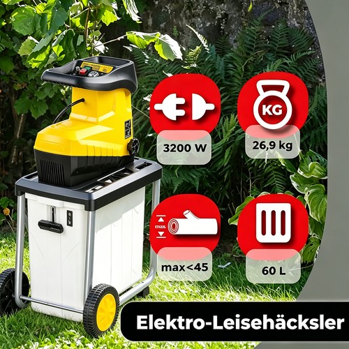 Walzenhäcksler 3200w elektro - 3200w,