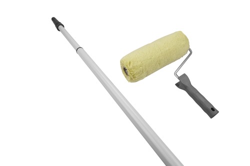 Fassadenroller mit telestab - fassadenroller,