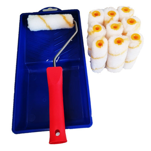 Malerset 10cm farbrollen set - malerset,