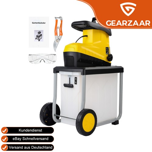 Elektro walzenhäcksler 3200w - elektro,